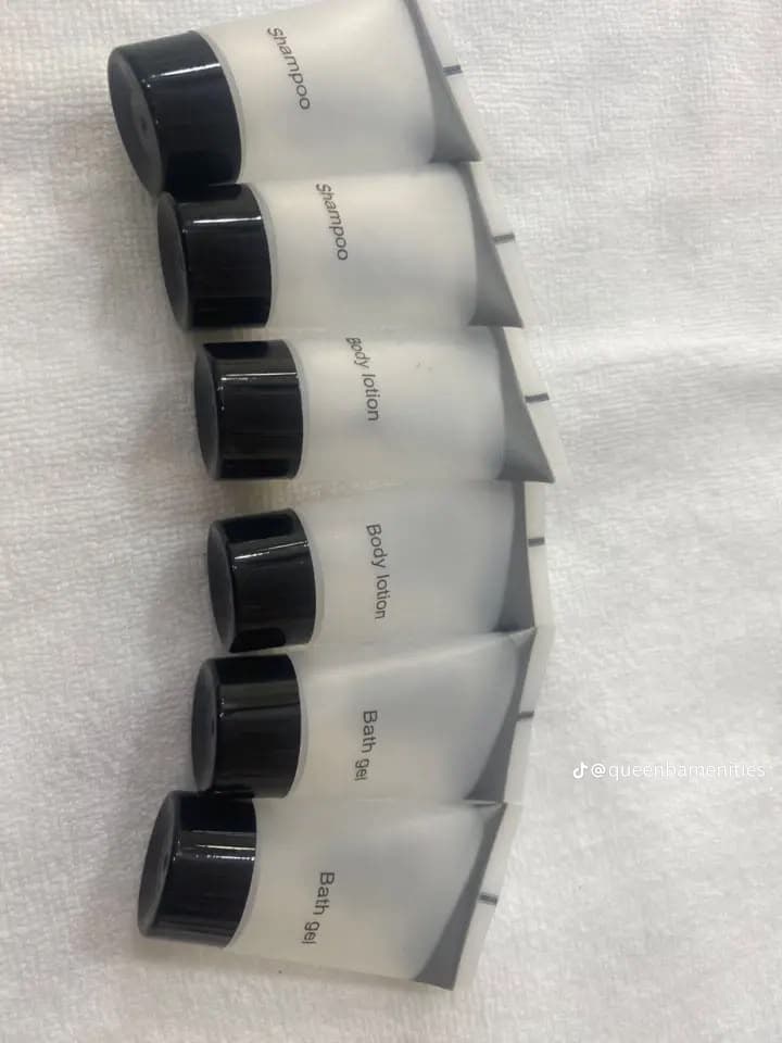 Showering Amenities Set