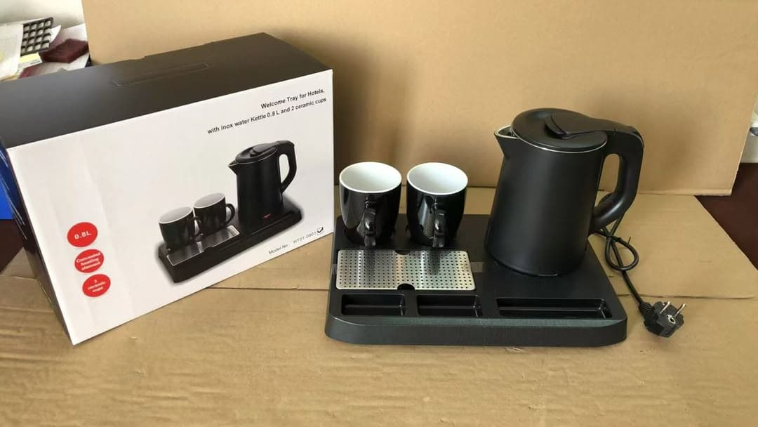 Kettle & Hotel Tray Set