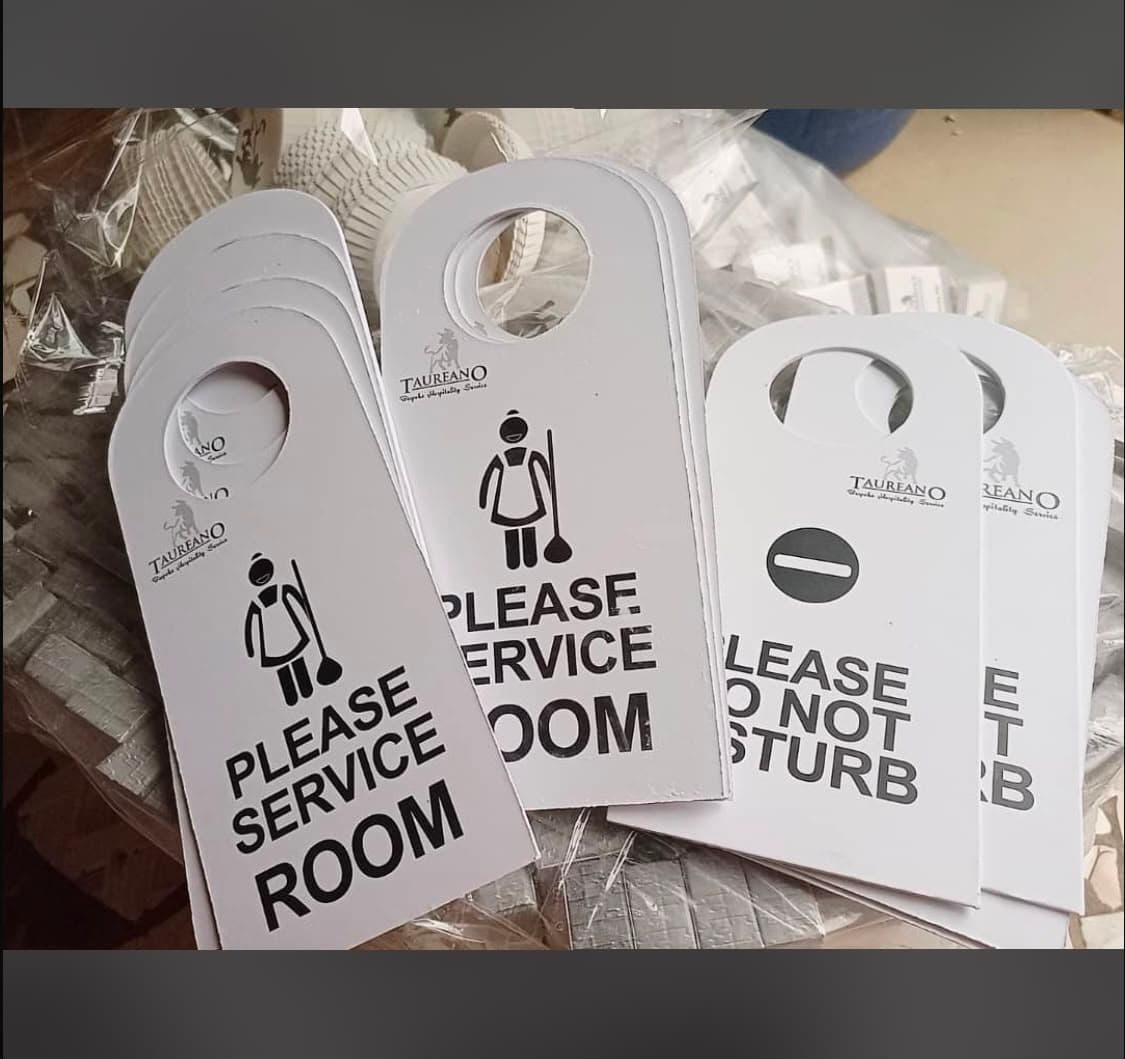 Guest Service Notice / Signage